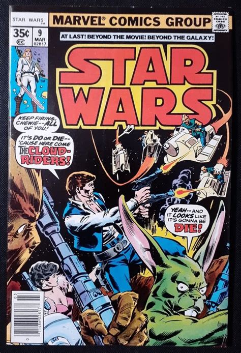 Star Wars 9 1978 NM Hans Solo Cover Comic Books Bronze Age