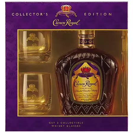 CROWN ROYAL BLACK GIFT SET 750ML – GV WINE & SPIRITS