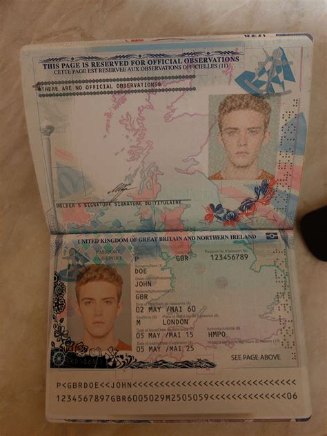 Uk Passport Generator