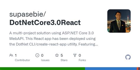 Github Supasebie Dotnetcore React A Multi Project Solution Using