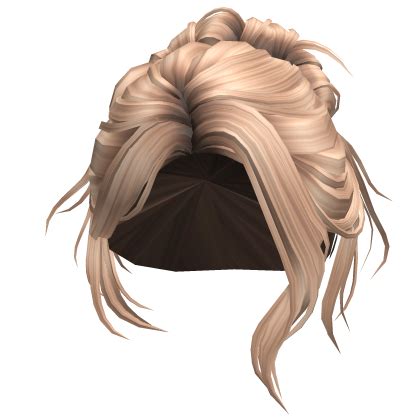 Loose Messy Updo Sandy Blonde Roblox