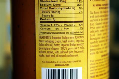 Cholula Hot Sauce Nutrition