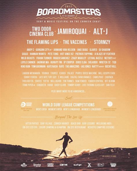 Boardmasters 2017 Tickets Line Up And More Festivalmag