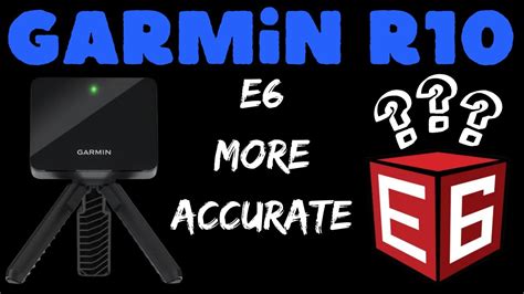 Garmin R10 E6 Connect Accuracy Test Youtube