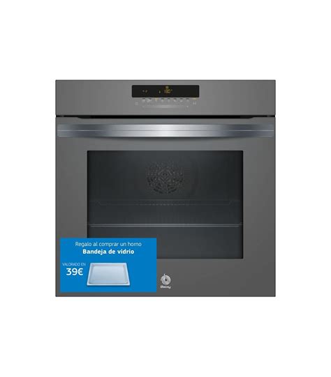 Balay 3HB5888A6 Horno pirolítico 60 x 60 cm Cristal gris antracita