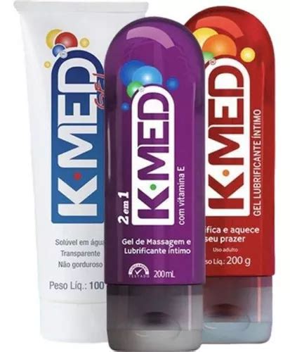 Kit Gel Lubrificante Íntimo K med 2 Em 1 Hot Ice Neutro 100g Parcelamento sem juros