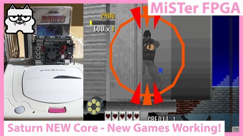 MiSTer FPGA Sega Saturn New Core Tests New Games Working Viewer