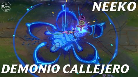 Neeko Demonios Callejeros Previsualización League of Legends YouTube