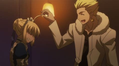 Saber And Gilgamesh Fate Zero Gilgamesh De Fate Fatestay Night