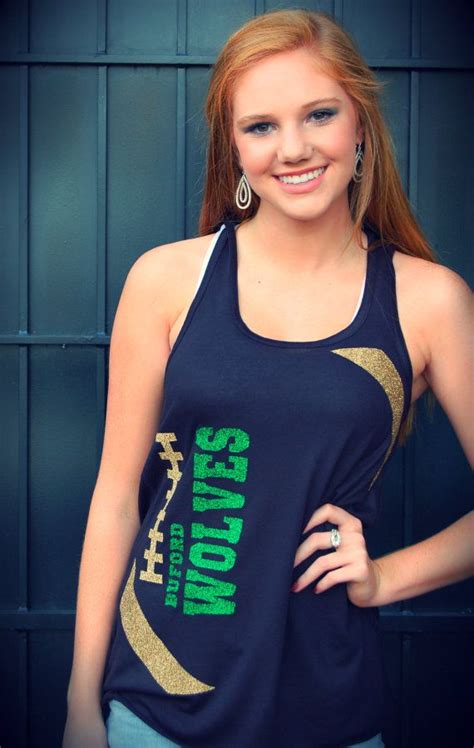 Personalize Custom Football Tank Or T Shirt Your Team Your Colors Game