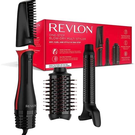 Brosse coiffante multi usages One Step de REVLON 3 EN 1 Tête