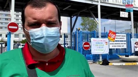 Vidéos Au CHU de Reims le service de réanimation manifeste L union