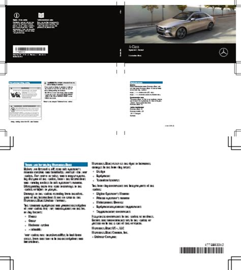 A Class Owners Manual Pdf Mercedes Benz Airbag