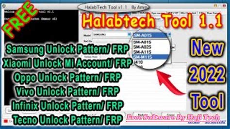 Halabtech Tool V Frp Huawei Samsung Xiaomi Qualcomm Mtk