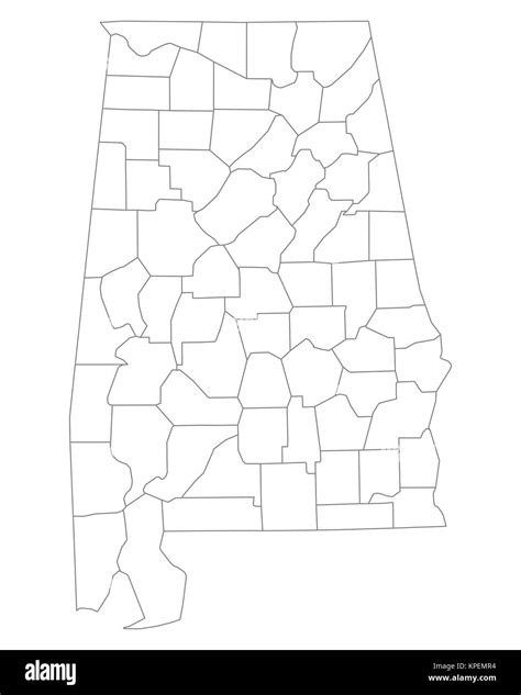 map of alabama Stock Photo - Alamy