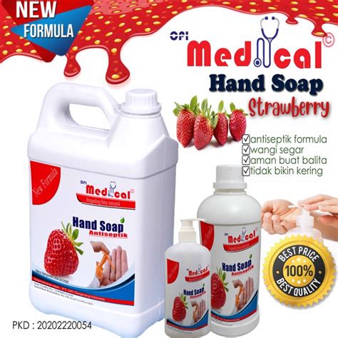 Jual Sabun Cuci Tangan Atau Hand Soap Liter Medical Wangi Lemon Dan