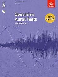 Specimen Aural Tests Grade With Cd Abrsm Abrsm Reverb