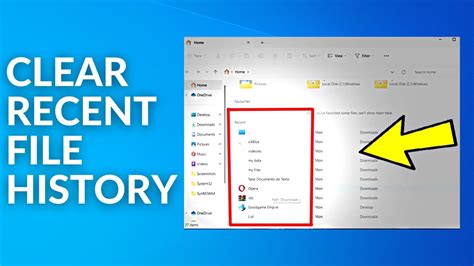 How To Clear Recent Files History Windows 11 10 File Explorer