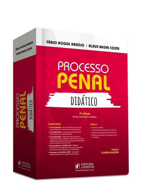 Manual de Processo Penal Volume Único 2025