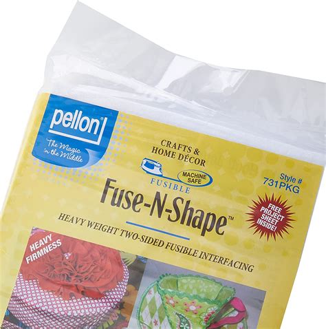 Fuse N Shape Heavyweight Fusible Interfacing White 15 X 36