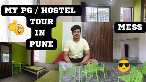 My Pg Hostel Tour Vlog Learner Rohit Mess Dy Patil School Of