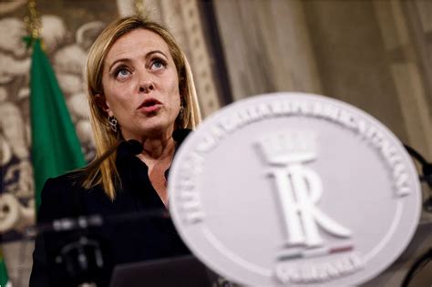 Giorgia Meloni Fue Nombrada Nueva Primera Ministra De Italia El Pais