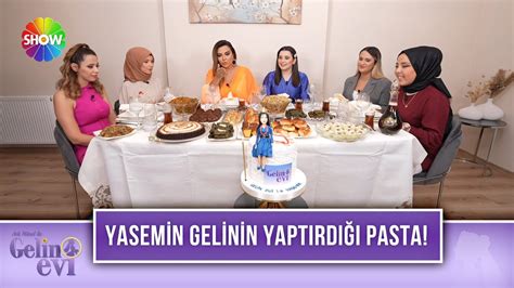 Yasemin gelinin sunum masasındaki pasta Gelin Evi 968 Bölüm YouTube