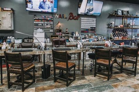 Guys Do Nails A Nail Salon For Men Nail Salon Salon Interior Home