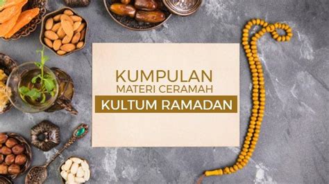 Contoh Kultum Singkat Beserta Dalil Tema Perbanyak Sedekah Di Bulan