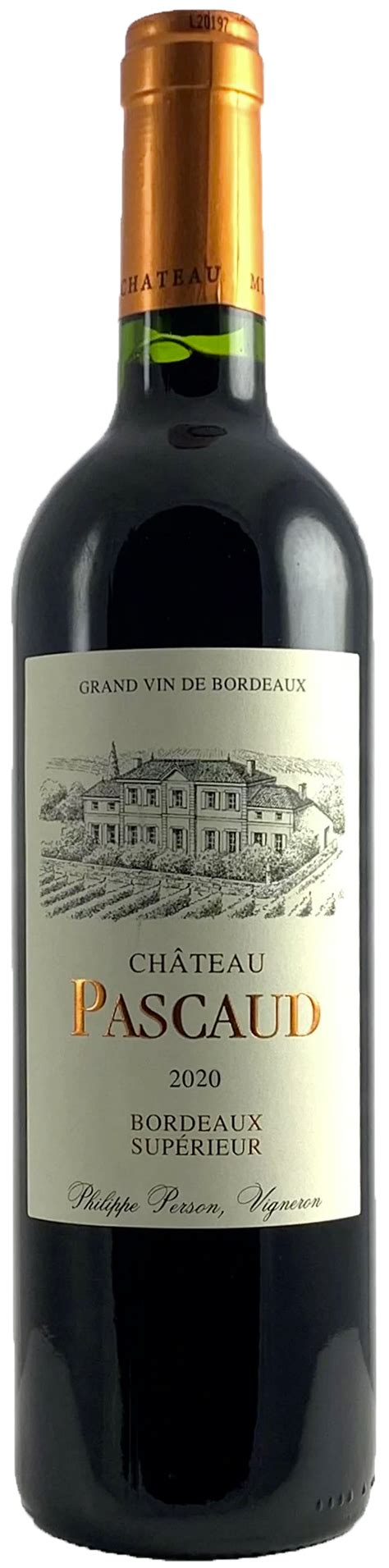 Buy Bordeaux Sup Rieur Save By Ch Teau Pascaud In Ontario