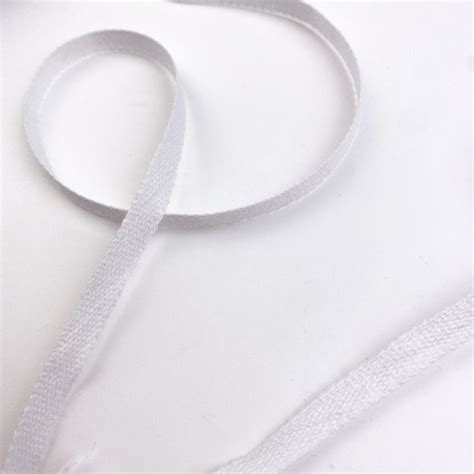 Cotton Tape - 100% Cotton - 6mm - White – Sewing Gem