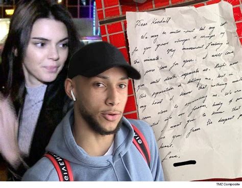 Kendall Jenner Posts Sappy Love Letter ... From Ben Simmons?!