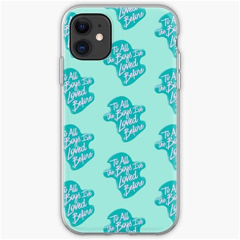 To All The Boys Ive Loved Before Sticker Iphone Case For Sale By The Customised Iphone Case