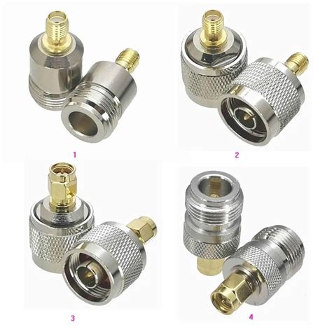 Buen Trato Conector Sma A N Macho Y Hembra Convertidor De Prueba De