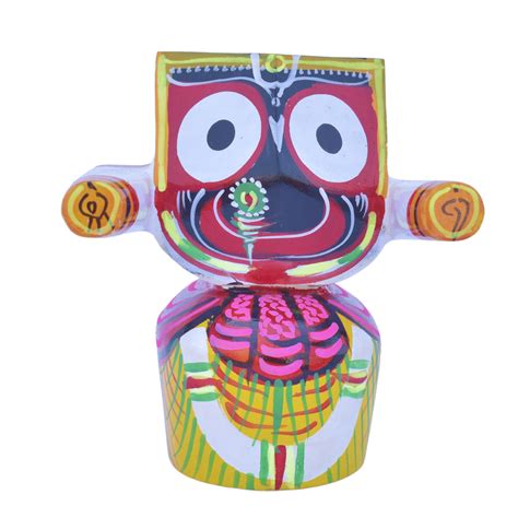 neem wood lord jagannath patitapavan idol wooden murti single