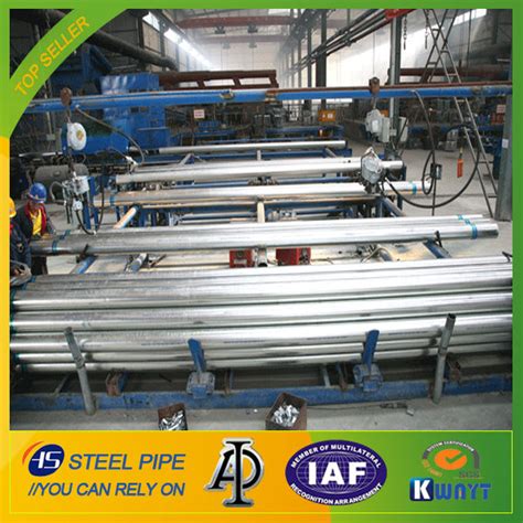 BS ASTMA Hot Dipped Galvanized Steel Pipe For Structure