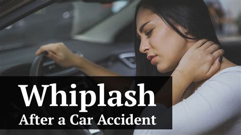 Do I Have Whiplash After A Car Accident Auto Accident Law