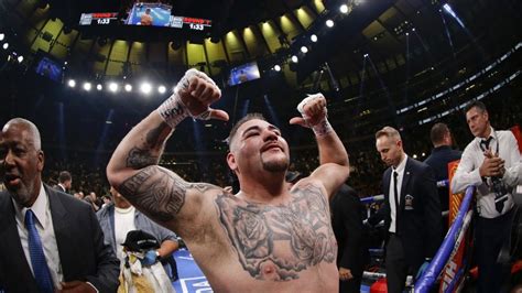 El Boxeador Mexicano Estadounidense Andy Ruiz Vence A Anthony Joshua Y