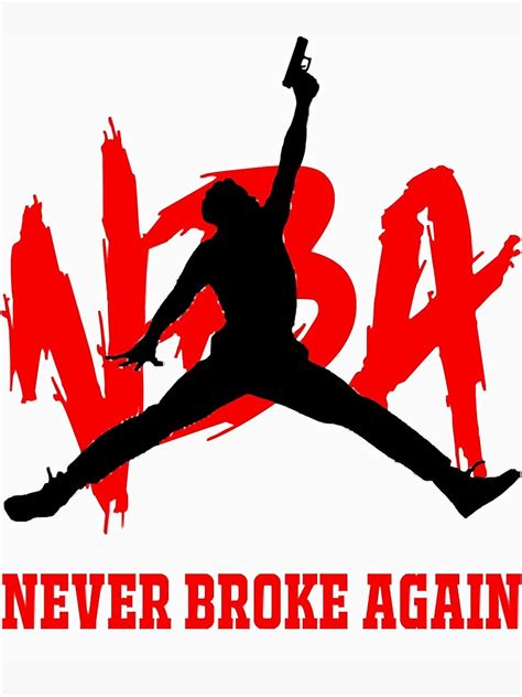 Nba Youngboy Never Broke Again Logo Art Print For Sale By Mwentzs