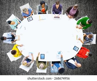 Group People Business Meeting Brainstorming Concept Stock Photo