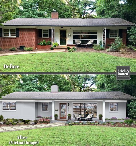 6 Home Makeovers How To Copy The Look Blog Brick Batten Ranch