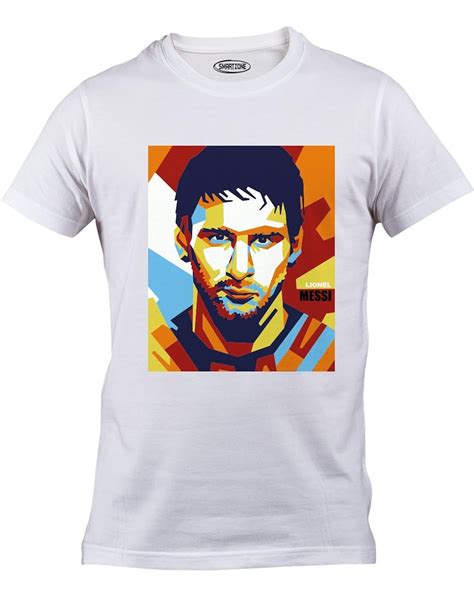 Smart Zone Fc Barcelona Argentina Lionel Messi Graphic T Shirt | Zelite