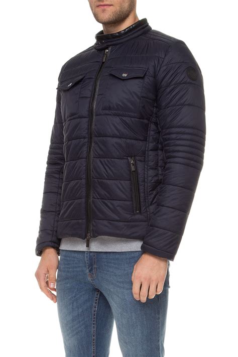Мужская темно-синяя куртка Karl Lagerfeld 592520.505001;690 — Ultrashop