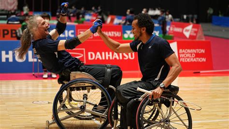 Bwf Para Badminton Pair Of The Year Wandschneider Hellmann Deutscher