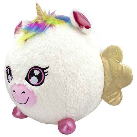 Biggies Inflatable Plush Unicorn Soft Toy Smyths Toys Ireland