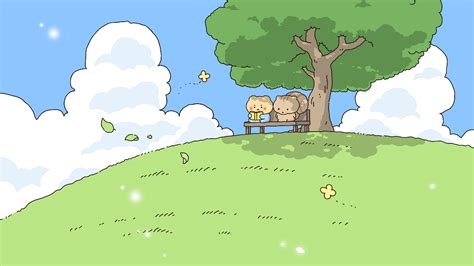 더쿠 - [망그러진 곰] 부앙이들아..! 6월 배경화면을 가져왔어 6월도 열심히 살아보자 잘부탁해