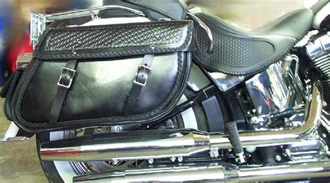 Lutzs Leather Saddle Bags Custom Motorcycle Saddlebag Accesories