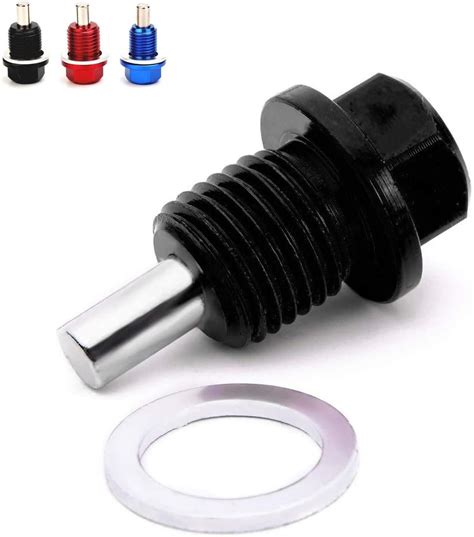 M X Mm Magnetic Engine Oil Pan Drain Sump Filter Adsorb Fill Plug