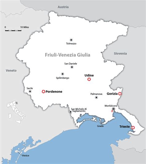 Friuli Venezia Giulia Map And Guide Friuli Venezia Giulia Map