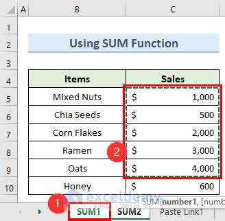 How To Link Data In Excel From One Sheet To Another Methods Exceldemy